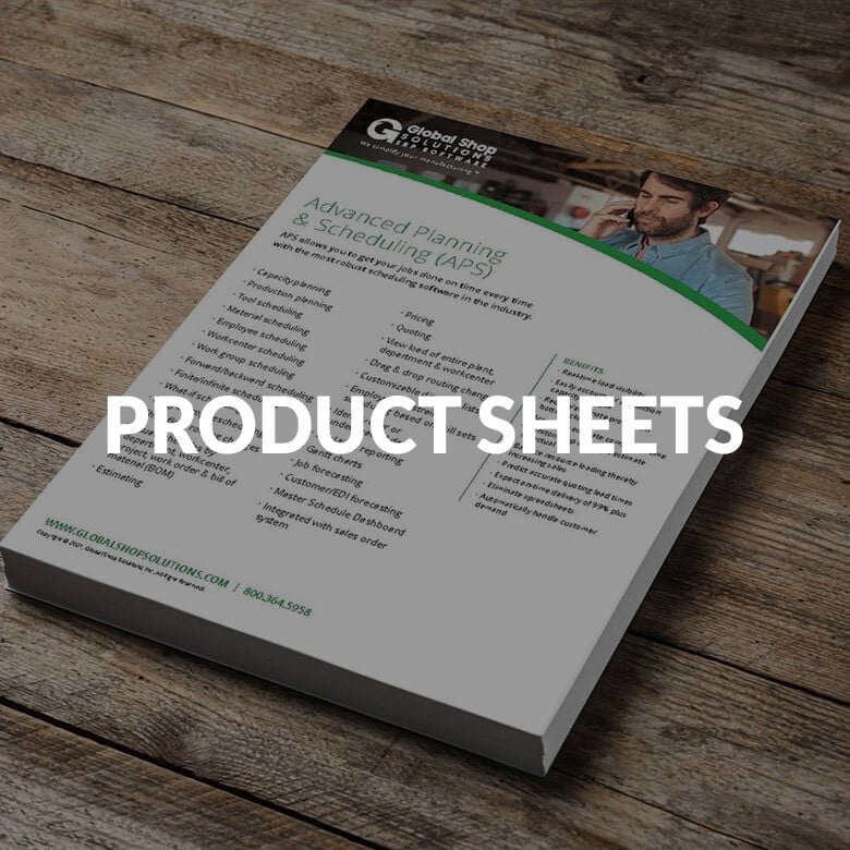 Product Sheets