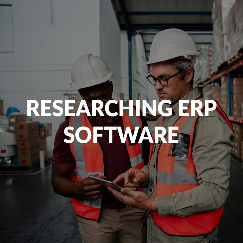 Researching ERP Software