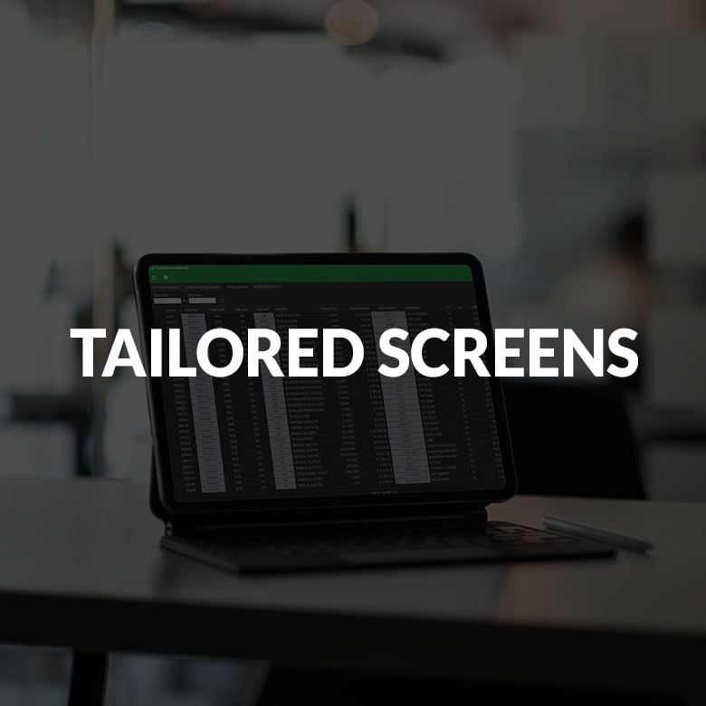 TAILORED SCREENS