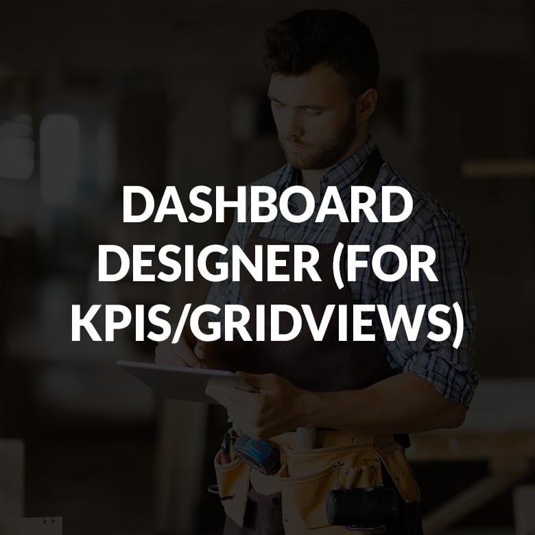 New Products Dashboard Designer