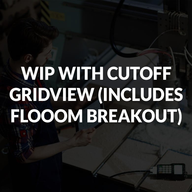 New Products Wip With Cutoff Gridview